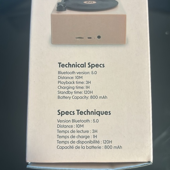 CYLO® Mini Retro Wireless Speaker - Picture 5 of 5